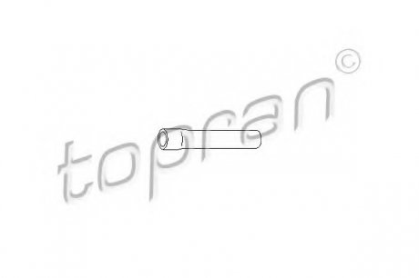 Шланг радіатора TOPRAN TOPRAN / HANS PRIES 101035