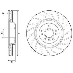 Тормозной диск Delphi BG9149C (фото 1)