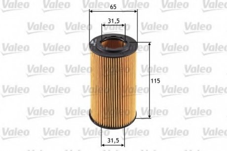 Масляний фільтр Valeo 586550 (фото 1)