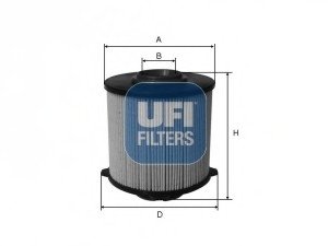 Паливний фільтр UFI 2605800 (фото 1)
