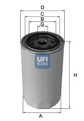 Масляний фільтр UFI 2324400 (фото 1)