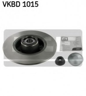 Гальмівний диск SKF VKBD1015 (фото 1)