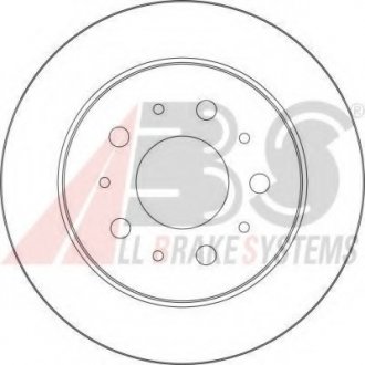 Тормозной диск. A.B.S. 17461 (фото 1)