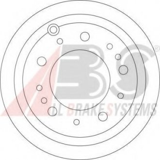 Тормозной диск. A.B.S. 17174 (фото 1)