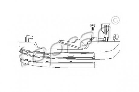 Ручка двери TOPRAN TOPRAN / HANS PRIES 104178