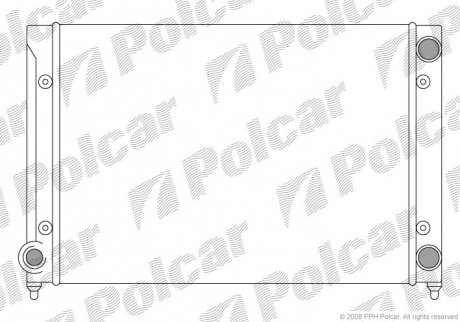 Радиаторы охлаждения POLCAR 954608A1