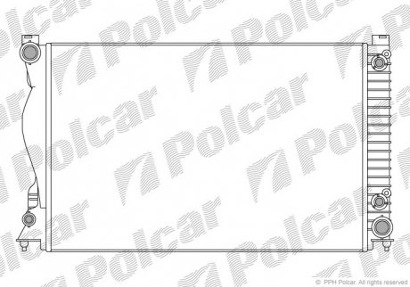 Радіатори охолодження POLCAR 1338082 (фото 1)