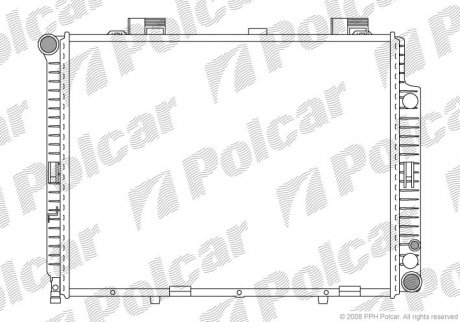 Радиаторы охлаждения POLCAR 5015083 (фото 1)