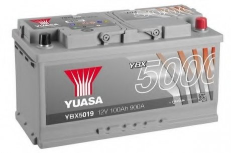 Стартерная аккумуляторная батарея YUASA YBX5019 (фото 1)