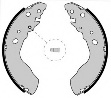 Комплект гальмівних колодок BREMBO S79522