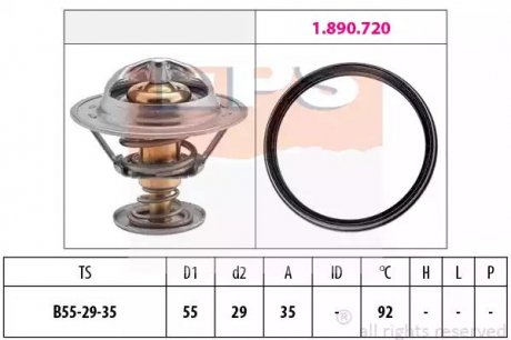 Termostat AU/SE/SK/VW EPS 1880945