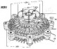 Сцепление, вентилятор радиатора JAPANPARTS VCK01 (фото 3)