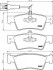 Комплект гальмівних колодок, дискове гальмо HELLA 8DB355013841 (фото 1)