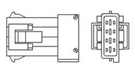 SONDA LAMBDA PEUGEOT 206/207 MAGNETI MARELLI OSM043 (фото 1)