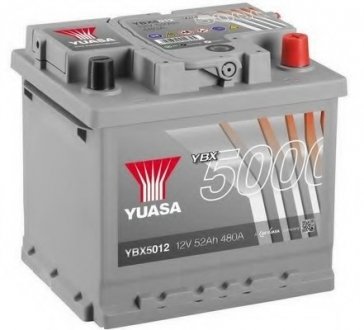 Стартерна акумуляторна батарея YUASA YBX5012 (фото 1)