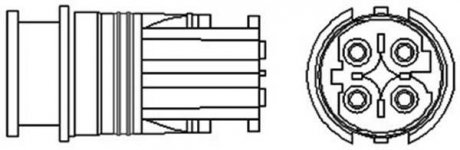 SONDA LAMBDA BMW 5 E61 2,5 04- MAGNETI MARELLI OSM013 (фото 1)