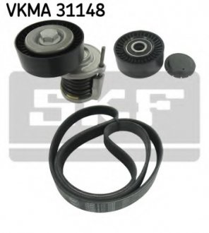 Поликлиновой ременный комплект SKF VKMA31148