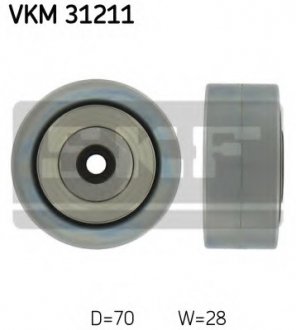 Паразитний / провідний ролик, полікліновий ремінь SKF VKM31211