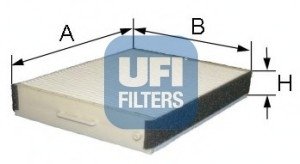 Фільтр, повітря у внутрішньому просторі UFI 53.077.00 (фото 1)