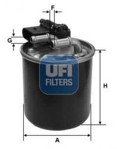 Топливный фильтр UFI 24.148.00