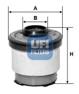 Топливный фильтр UFI 26.102.00 (фото 1)