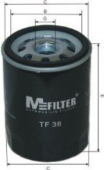 Фільтр масляний M-FILTER TF38 (фото 1)