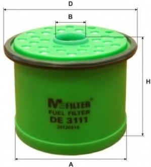 Фильтр топлива M-FILTER DE3111 (фото 1)