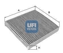 Фільтр, повітря у внутрішньому просторі UFI 54.238.00 (фото 1)