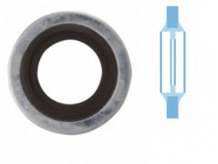 Уплотнительное кольцо, резьбовая пр CORTECO 006337H (фото 1)