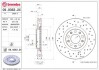 Гальмівний диск 09.9363.2X BREMBO 0993632X (фото 1)