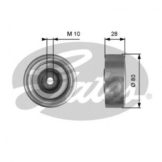 Ролик модуля натягувача ременя Gates T36778 (фото 1)