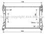 Радіатор охолодження FIAT DOBLO (152, 263) (09-) 1.3 MJTD (AVA) AVA COOLING FTA2449 (фото 1)