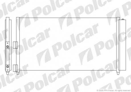 Радіатори кондиціонера POLCAR 3022K8C5