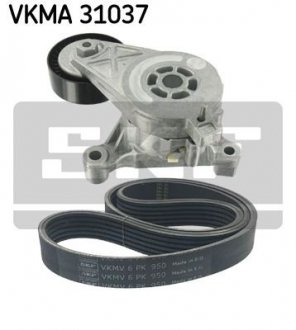 Поликлиновой ременный комплект SKF VKMA 31037