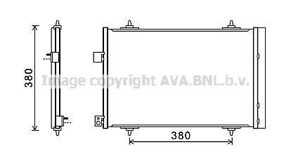 Конденсатор, кондиционер AVA QUALITY COOLING AVA COOLING CNA5274D