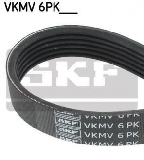 Поликлиновой ремень SKF VKMV 6PK855 (фото 1)