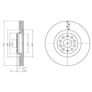 Тормозной диск Delphi BG9109 (фото 1)