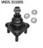 Sworzeё wah. VAG A3 (8L1)/GOLF IV/NEWBEETLE SKF VKDS 311005 (фото 1)