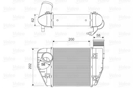 Интеркулер VL Valeo 818326