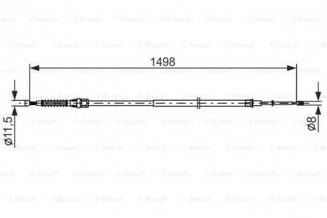 LINKA HAM SEAT LEON 1.0TSI 15-, 1.2TSI 12- BOSCH 1 987 482 789