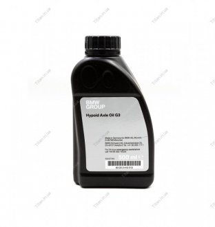 Мастило для редукторів Hypoid Axel Oil G3 70W-80 0.5L 83 22 2 413 512 BMW 83222413512 (фото 1)