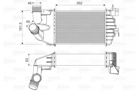 Інтеркулер VL Valeo 818556