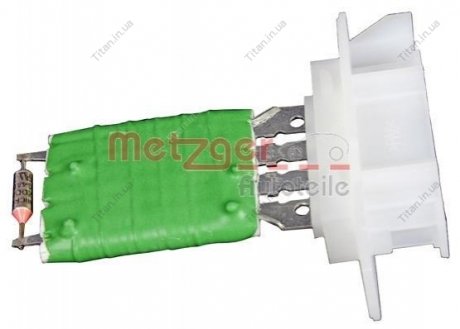Резистор вентилятора пічки, постійний METZGER 0917221 (фото 1)