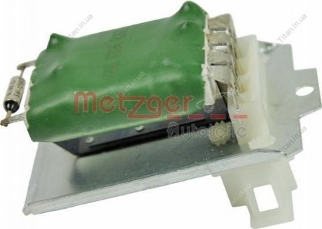 Резистор вентилятора печки, постоянный METZGER 0917165 (фото 1)
