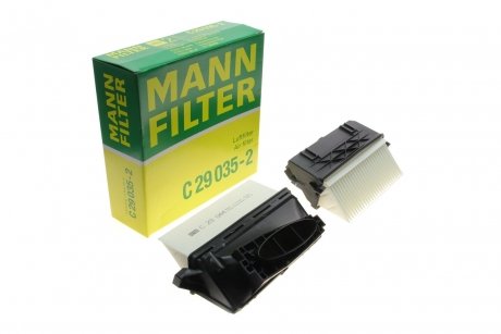 Фильтр воздушный MB E-CLASS (W212), S-CLASS (W221) 300-350 CDI, BlueTEC 09- (2шт.) -FILTER MANN C29035-2