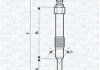 Свічка розжарювання Fiat Doblo 1.9 JTD 100/105 л.с. 99- L=103мм MAGNETI MARELLI UC19A (фото 1)