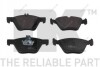 К-кт колодок перед. Mercedes E-Series (W211)/SLK-Series (W170)/CLK-Series (W208)/E-Series (W210)/Chrysler Crossfire (95-09) NK 223331 (фото 1)