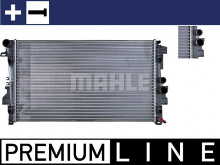Радіатор охолодження MAHLE MAHLE / KNECHT CR 608 000P