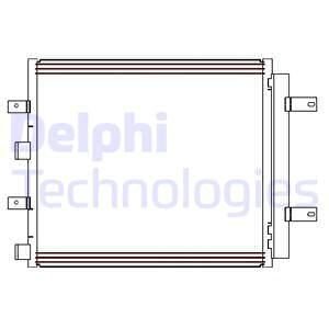 Конденсер кондиционера Delphi CF20241