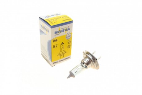 Лампа галогенна H7 12V 55W PX26d RANGE POWER BLUE NR 48638C1 NARVA 486383000